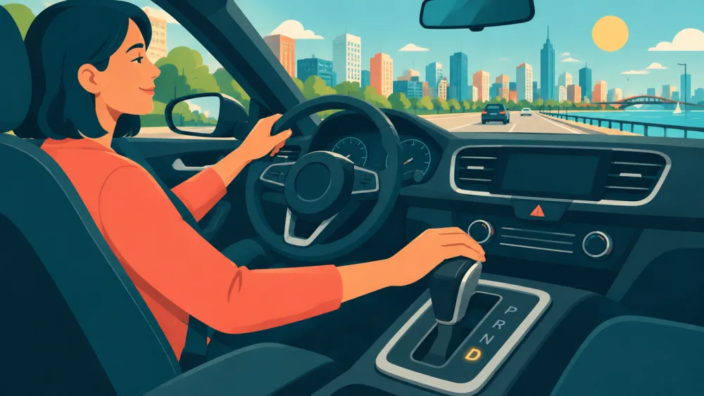 Illustration: Automatik-Führerschein und B197: Was ist erlaubt?